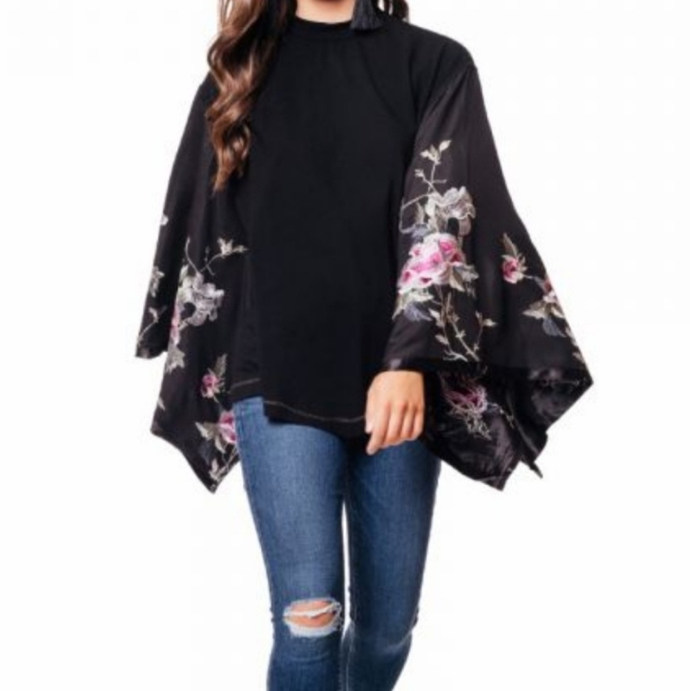 Free People Sydney Batwing Kimono